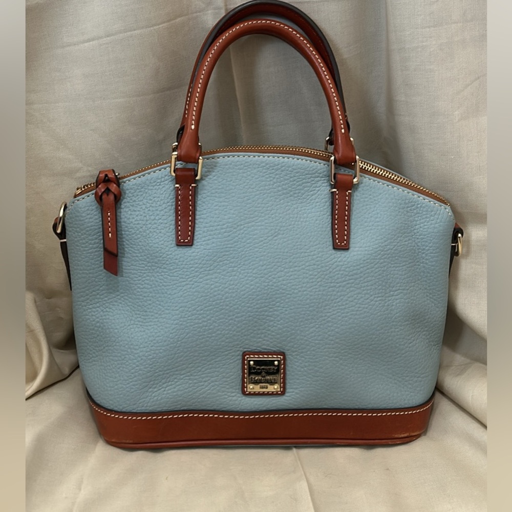 Dooney & Bourke Collins Toni Handbag - Sky Blue